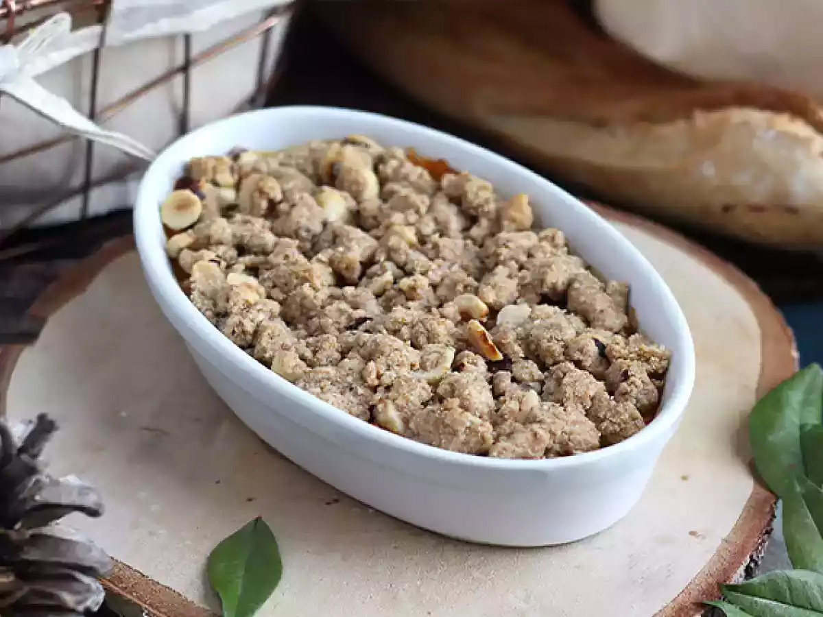 Kruszonka z dyni butternut z orzechami laskowymi - zdjęcie 3