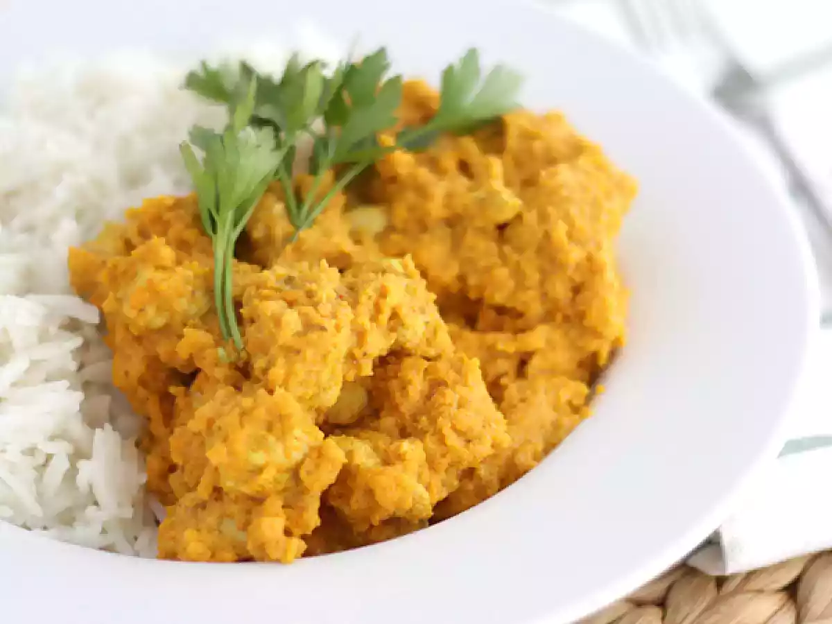 Kurczak curry z mlekiem kokosowym - zdjęcie 2