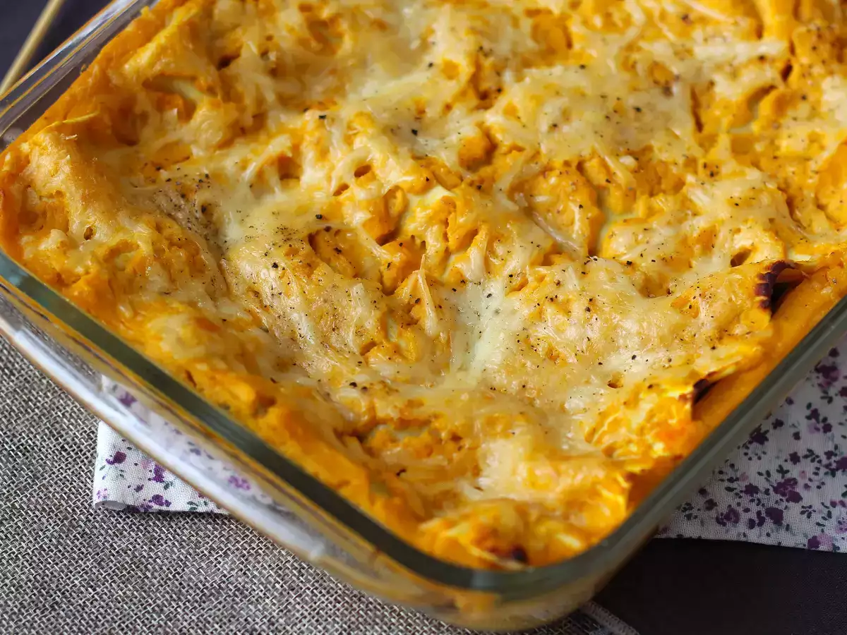 Lasagne z dynią piżmową, szpinakiem i ricottą - zdjęcie 2