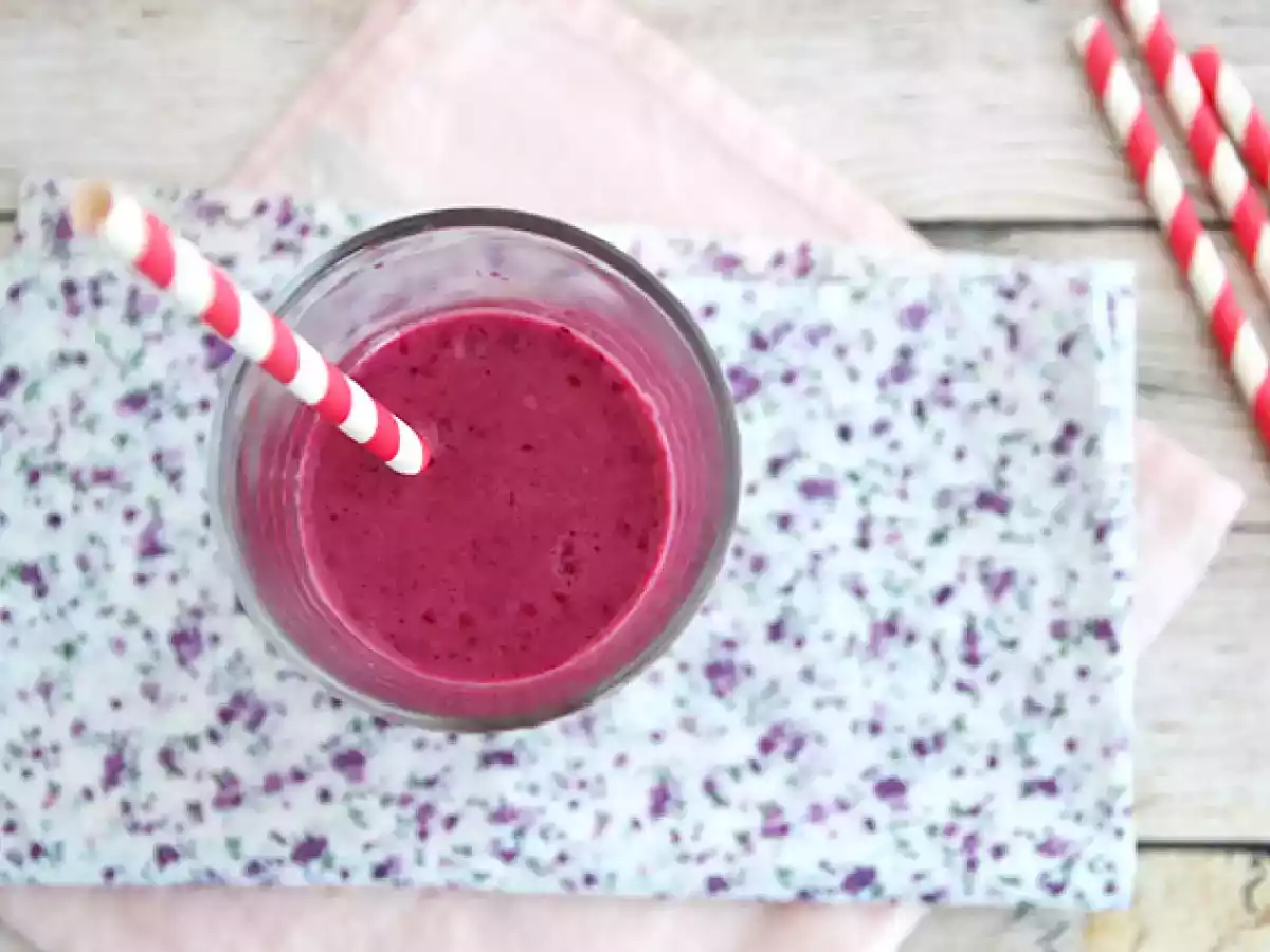 Lassi z czerwonych owoców - zdjęcie 4