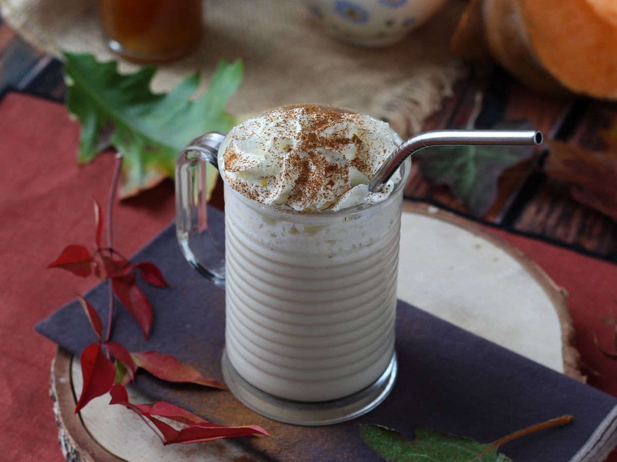 Latte dyniowe z domowym syropem dyniowym! - zdjęcie 2