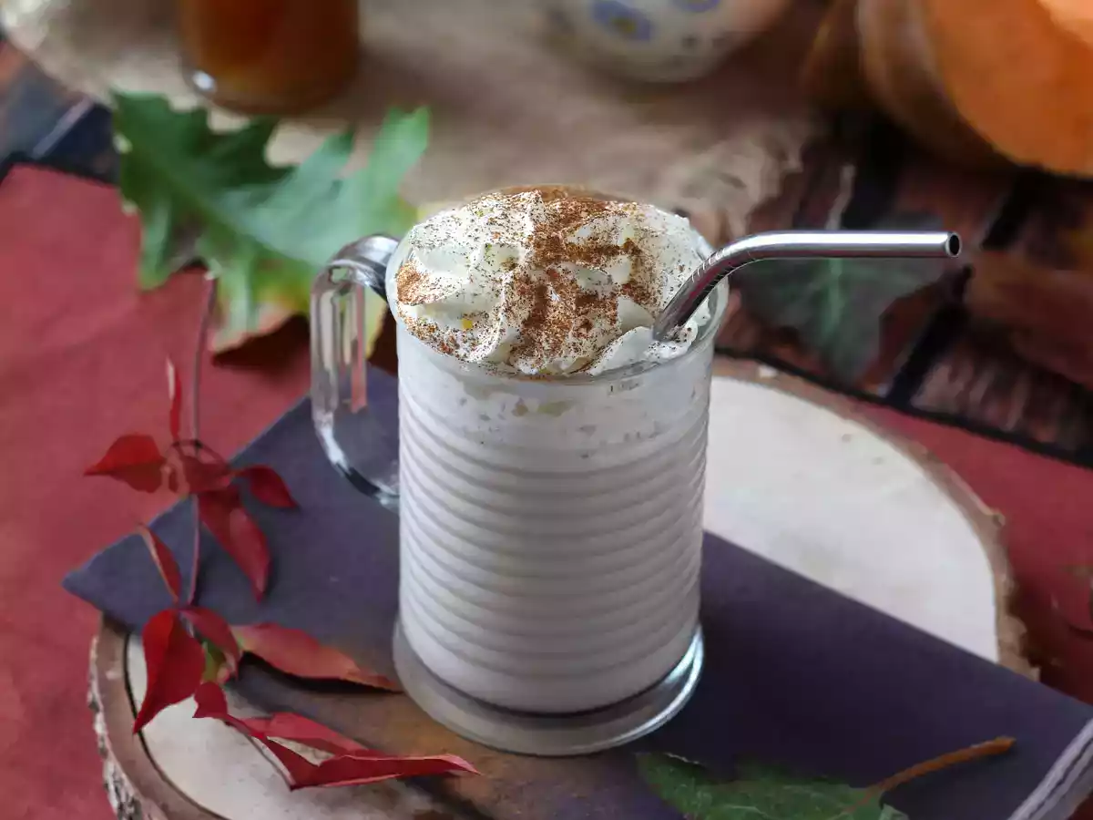 Latte dyniowe z domowym syropem dyniowym! - zdjęcie 2