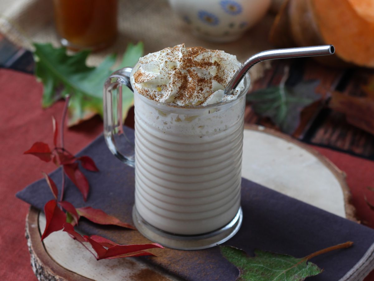 Latte dyniowe z domowym syropem dyniowym! - zdjęcie 4