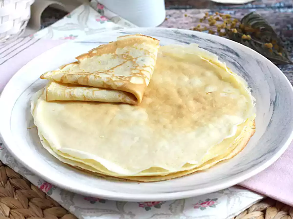 Łatwe ciasto naleśnikowe - zdjęcie 3