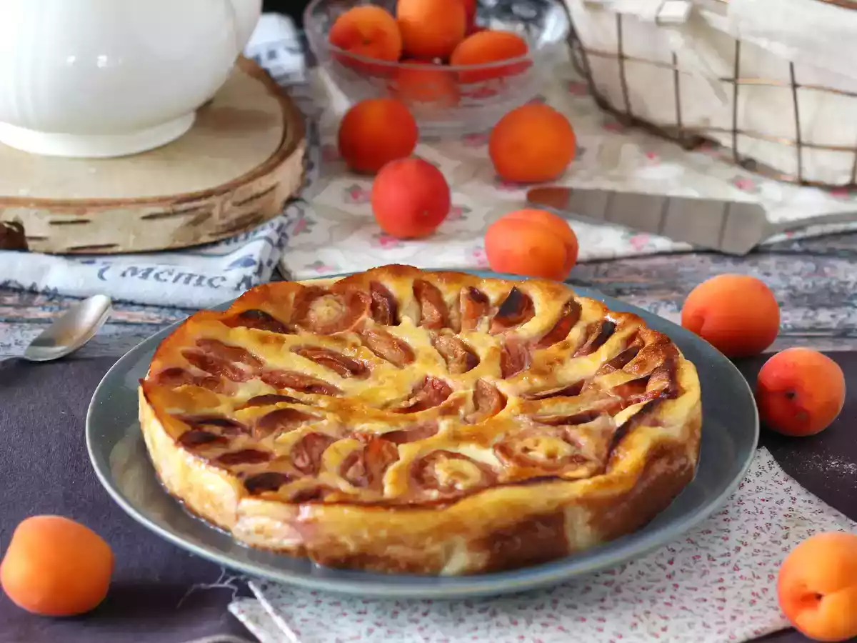 Łatwe clafoutis z morelami - zdjęcie 7