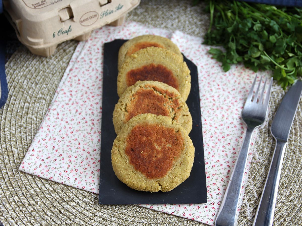 Łatwe galette z tofu na wegetariański posiłek
