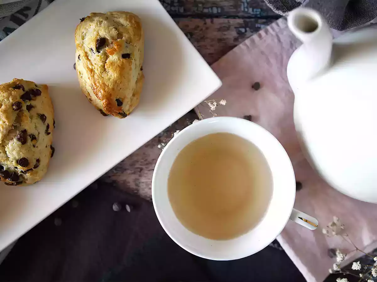 Łatwe i bardzo puszyste scones czekoladowe - zdjęcie 3