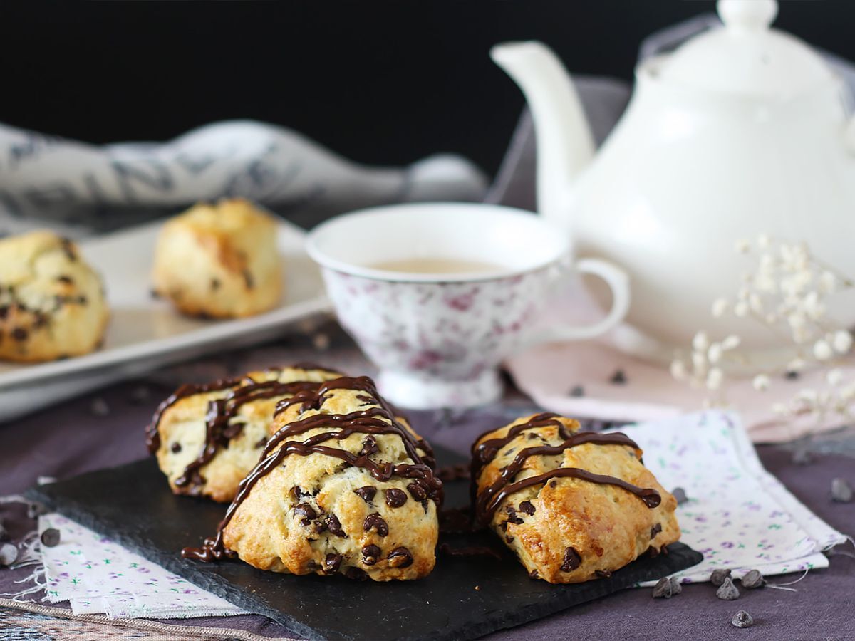 Łatwe i bardzo puszyste scones czekoladowe - zdjęcie 4