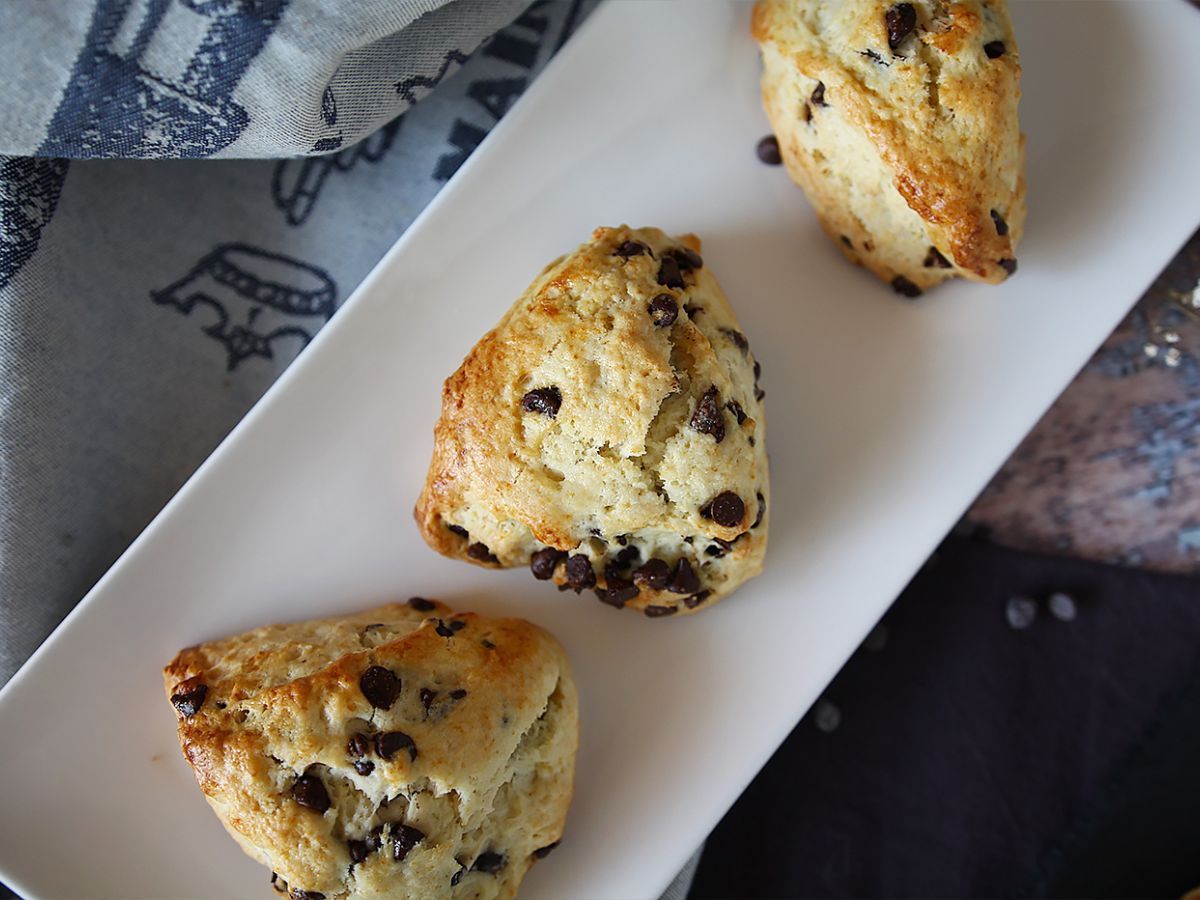 Łatwe i bardzo puszyste scones czekoladowe - zdjęcie 5