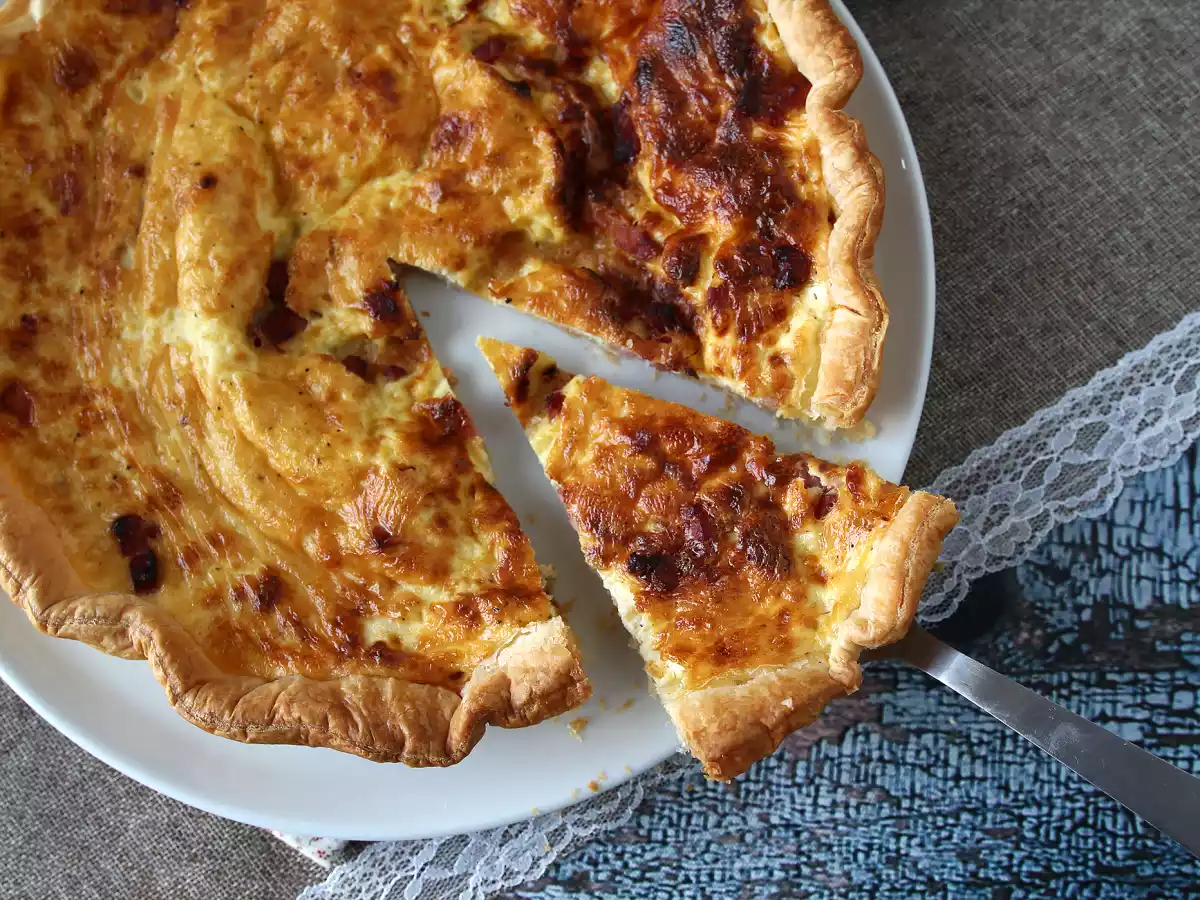 Łatwy przepis na domową quiche lorraine - zdjęcie 2