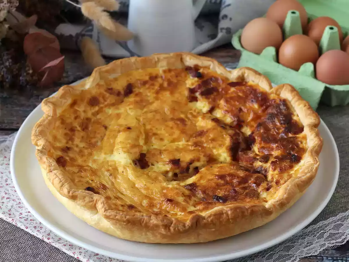 Łatwy przepis na domową quiche lorraine - zdjęcie 3