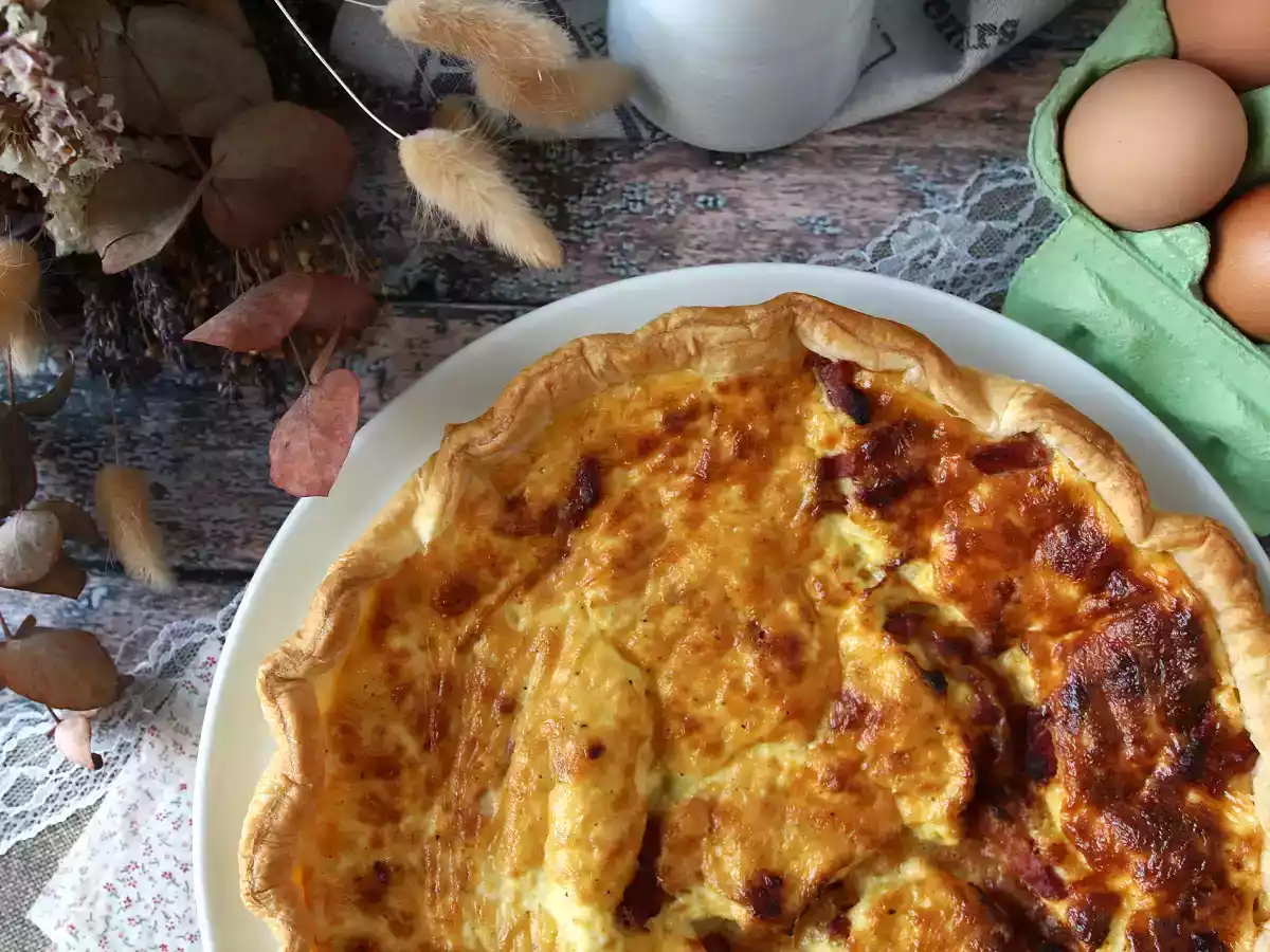 Łatwy przepis na domową quiche lorraine - zdjęcie 5