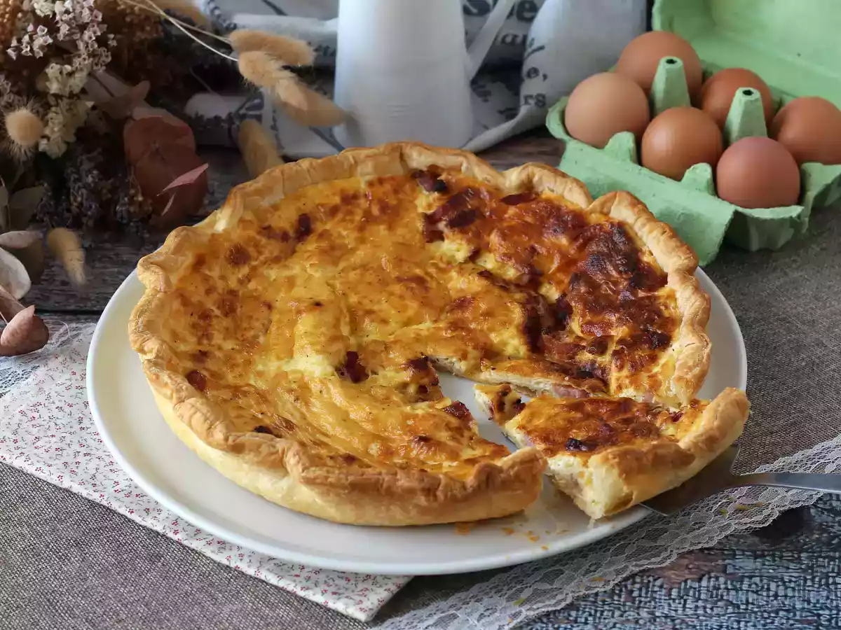 Łatwy przepis na domową quiche lorraine - zdjęcie 6