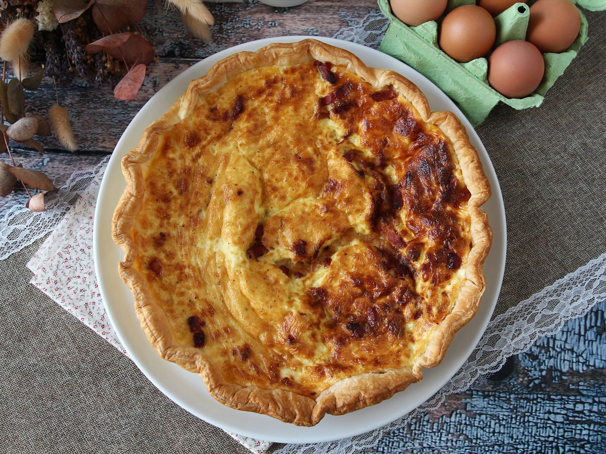 Łatwy przepis na domową quiche lorraine - zdjęcie 7