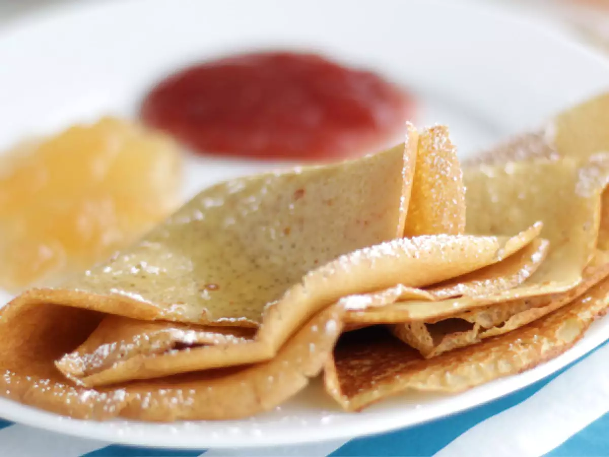 Lekkie naleśniki bez glutenu i mleka - zdjęcie 4