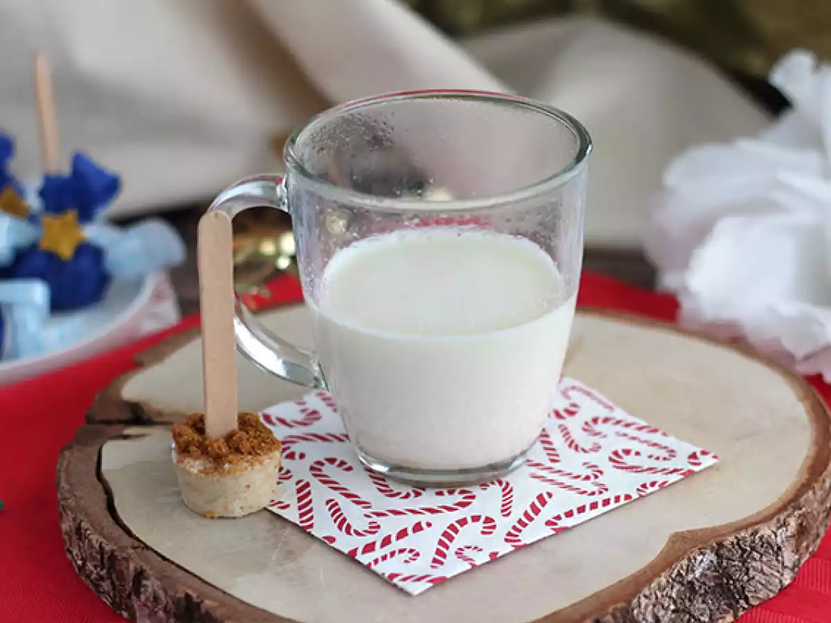 Lizaki z gorącej czekolady: biała czekolada + speculoos - zdjęcie 2