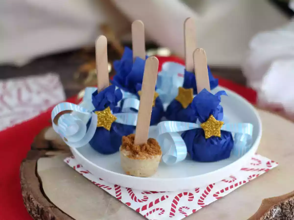 Lizaki z gorącej czekolady: biała czekolada + speculoos - zdjęcie 3