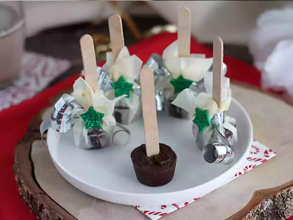 Lizaki z gorącej czekolady: ciemna czekolada + Carambar - zdjęcie 5