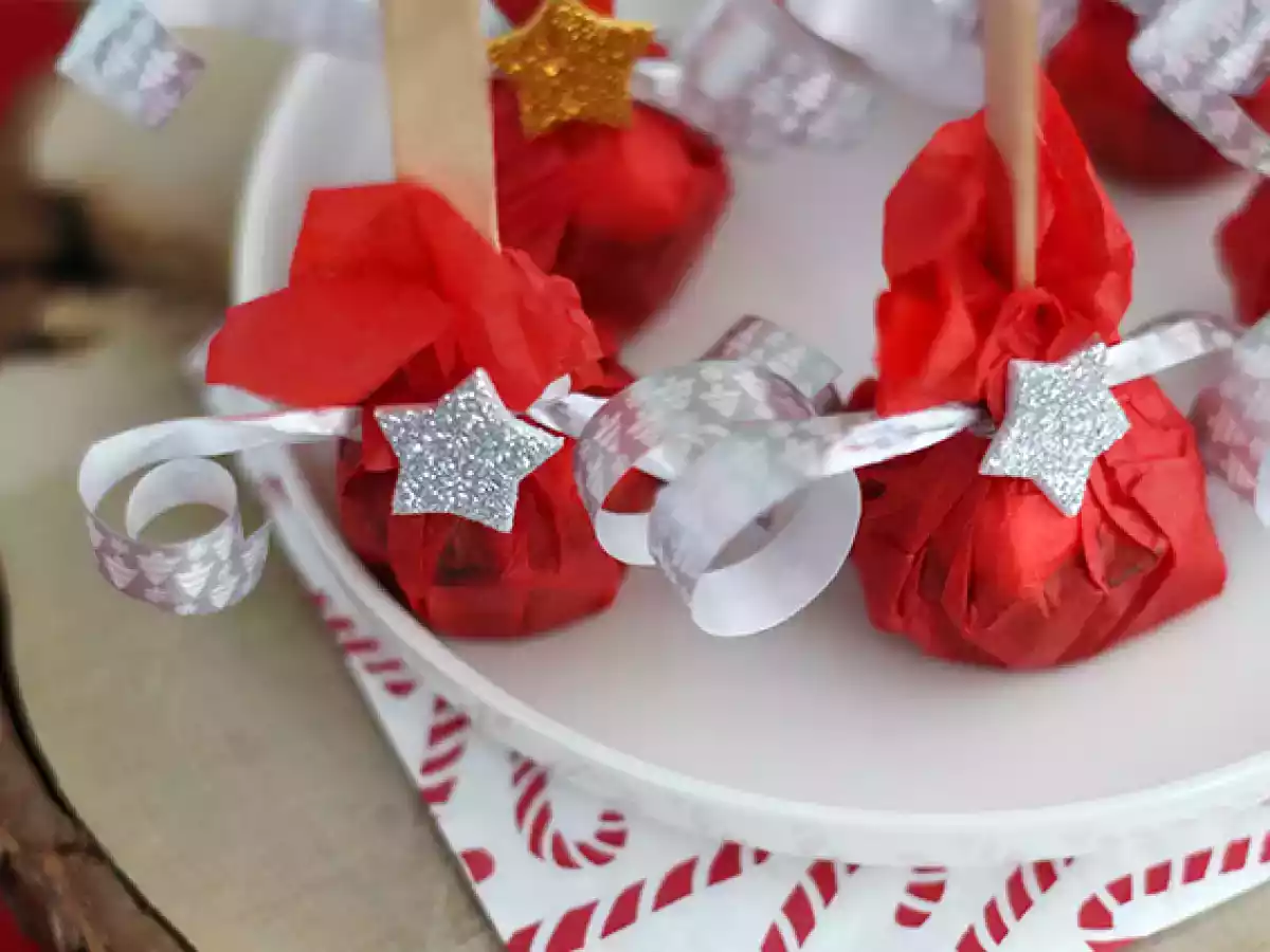 Lizaki z gorącej czekolady: ciemna czekolada + pianki marshmallow - zdjęcie 4