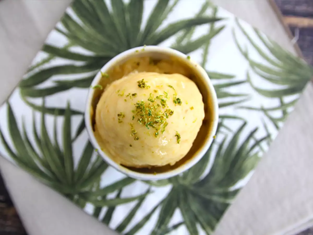 Lody z mango bez maszynki do lodów - zdjęcie 3