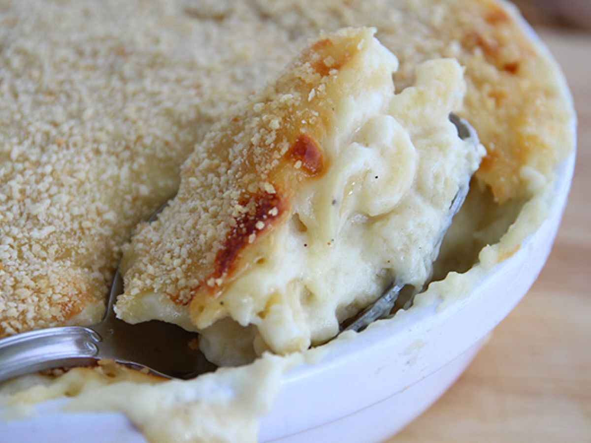 Mac and cheese, amerykańska zapiekanka makaronowa - zdjęcie 2