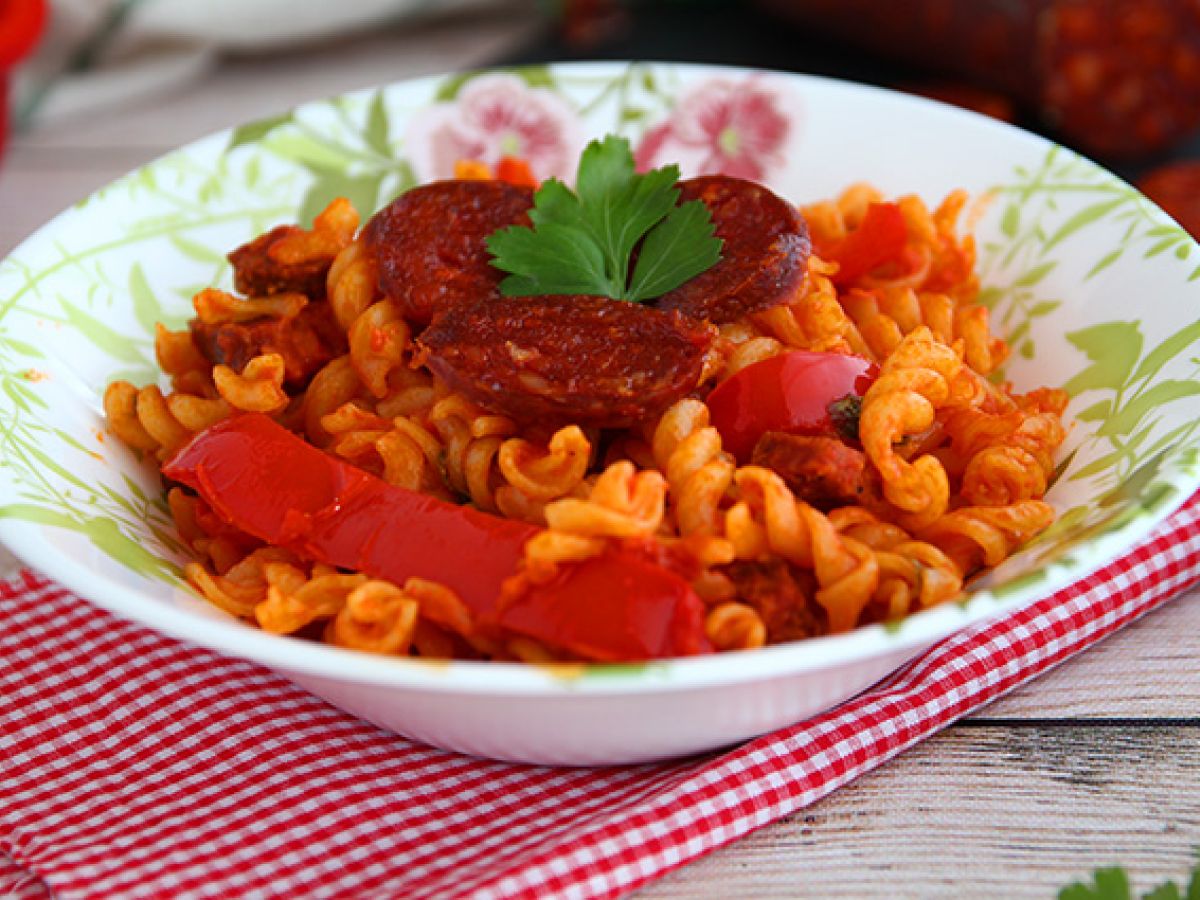 Makaron z chorizo - zdjęcie 5