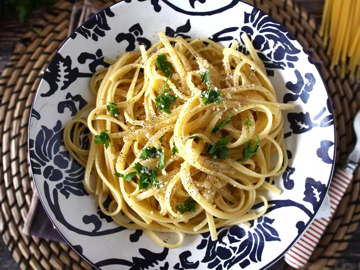 Makaron z cytryną - Pasta al limone (Twój przyszły ulubiony!) - zdjęcie 2
