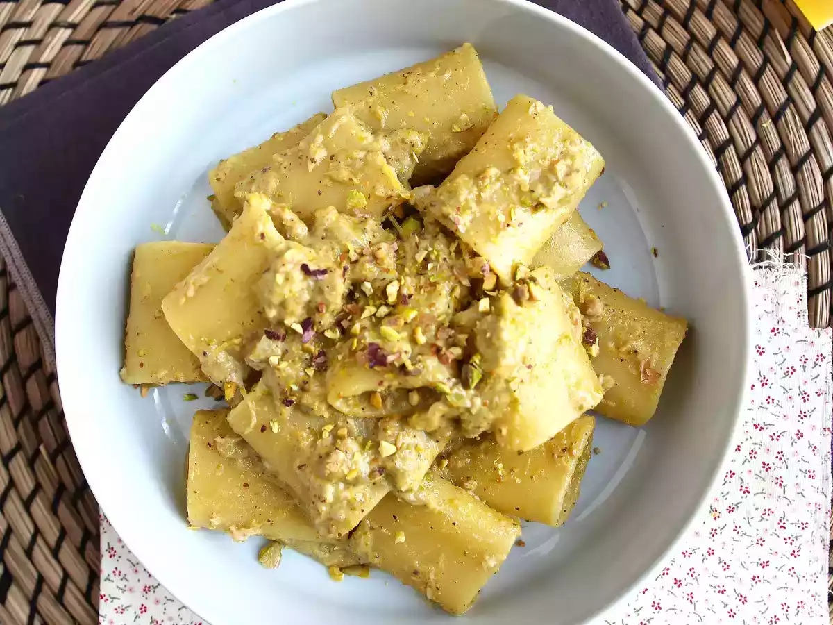 Makaron z tuńczykiem, pistacjami i cytryną - zdjęcie 5