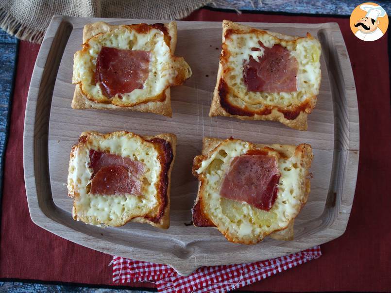 Małe tarty tatin o smaku raclette w pojedynczych porcjach - zdjęcie 6