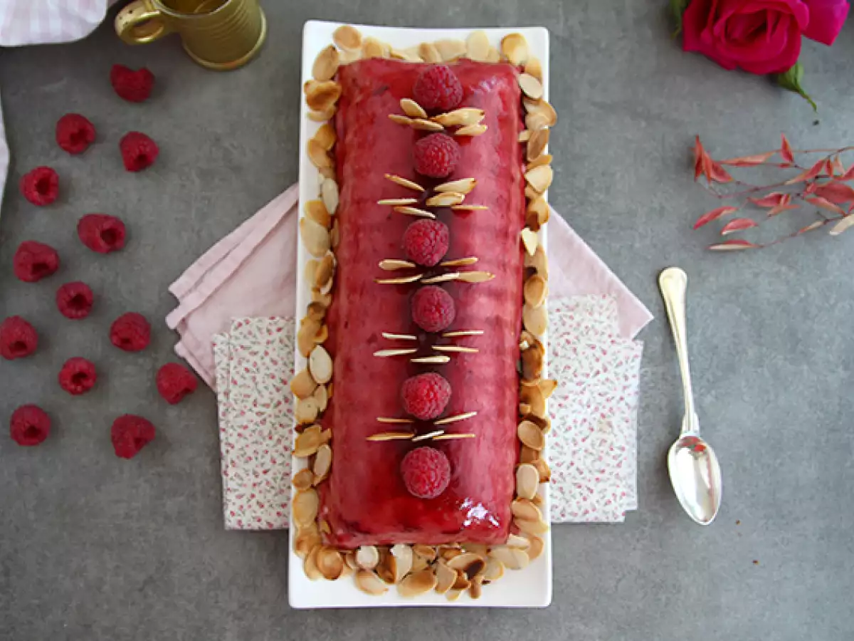 Malinowa rolada tiramisu - zdjęcie 2