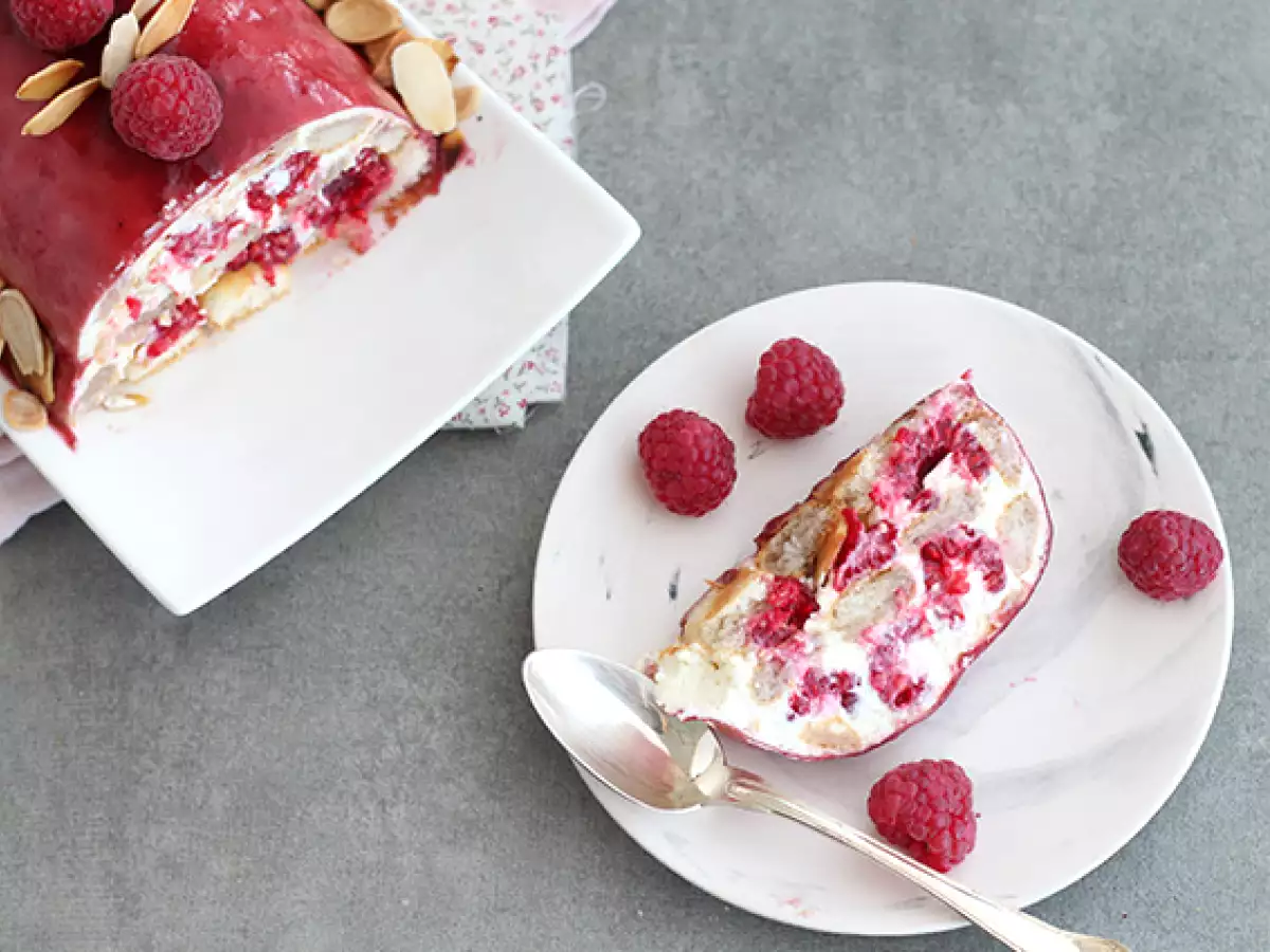 Malinowa rolada tiramisu - zdjęcie 5