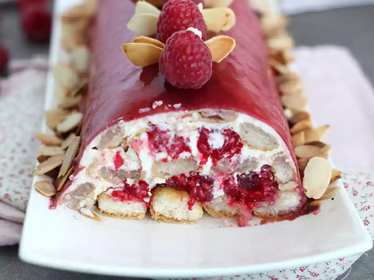 Malinowe tiramisu z frambozami - zdjęcie 3