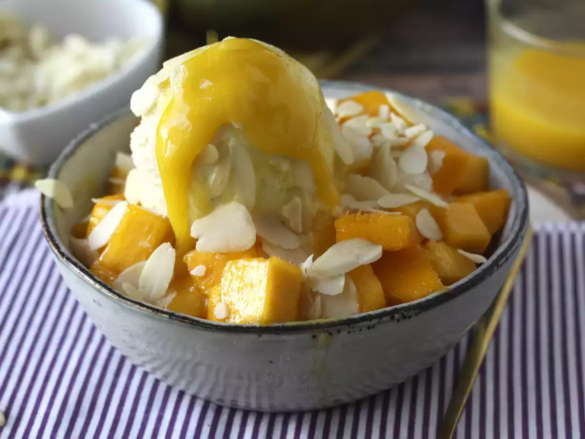 Mango bingsu, pyszny koreański deser z mango, który jest hitem na całym świecie - zdjęcie 2