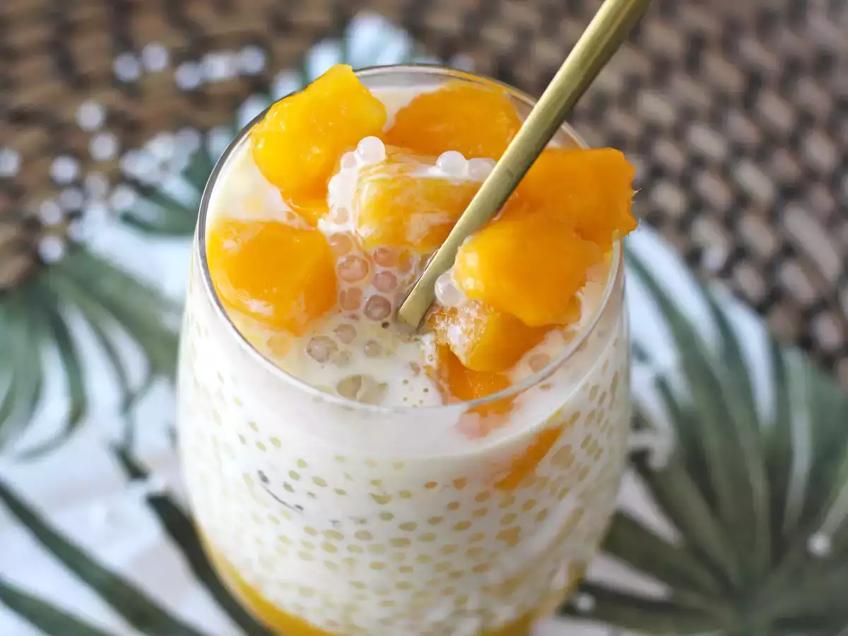 Mango sago – azjatycki deser z tapioką i mango, który zachwyca prostotą - zdjęcie 2