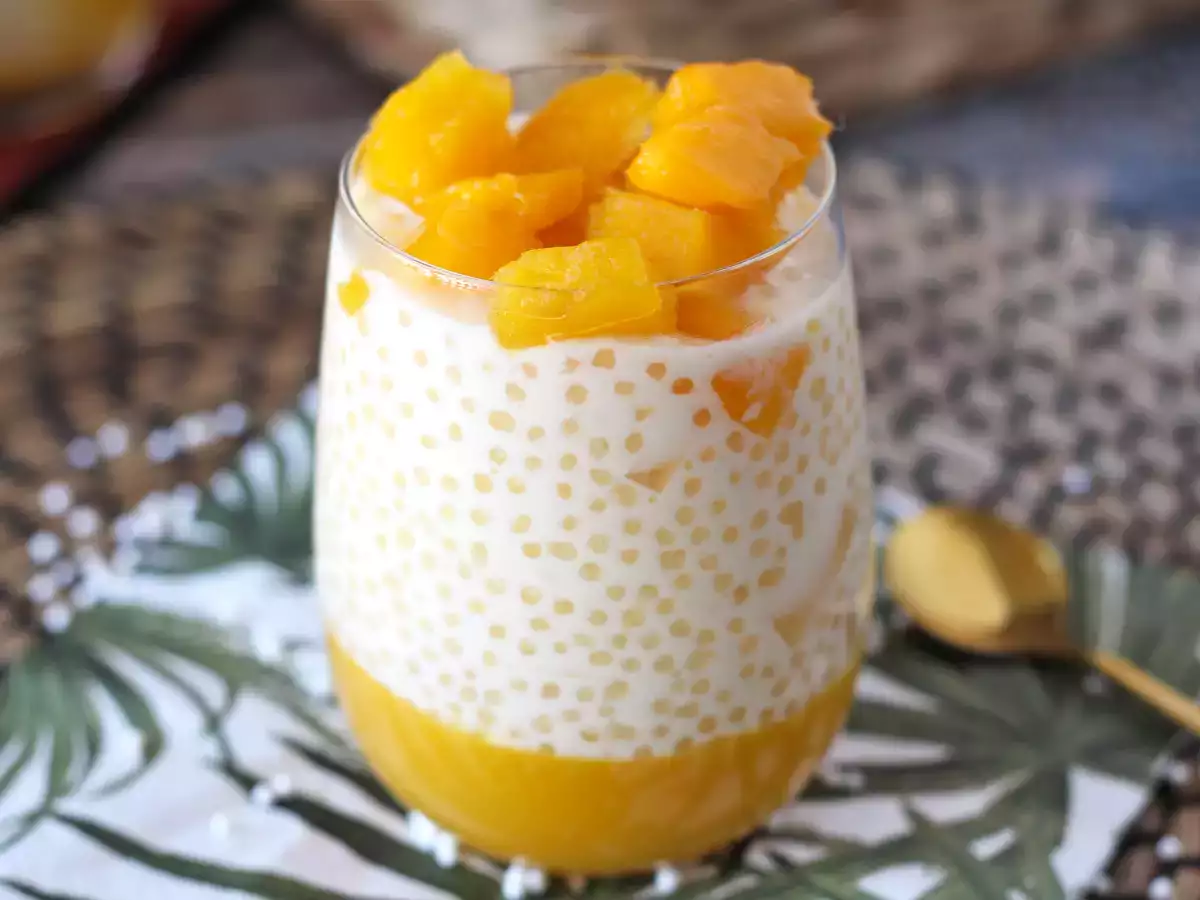 Mango sago – azjatycki deser z tapioką i mango, który zachwyca prostotą - zdjęcie 6