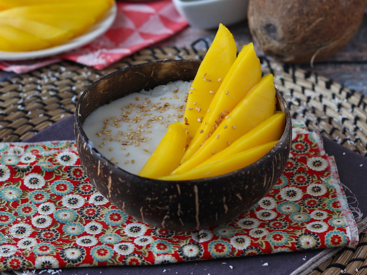 Mango sticky rice, super pocieszający tajski deser - zdjęcie 4