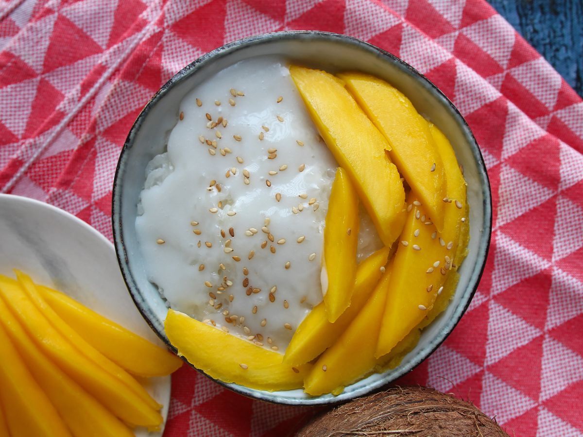 Mango sticky rice, super pocieszający tajski deser - zdjęcie 6