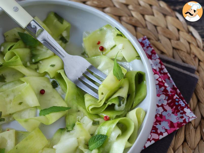 Marynowana cukinia, idealne warzywne carpaccio na lato! - zdjęcie 2