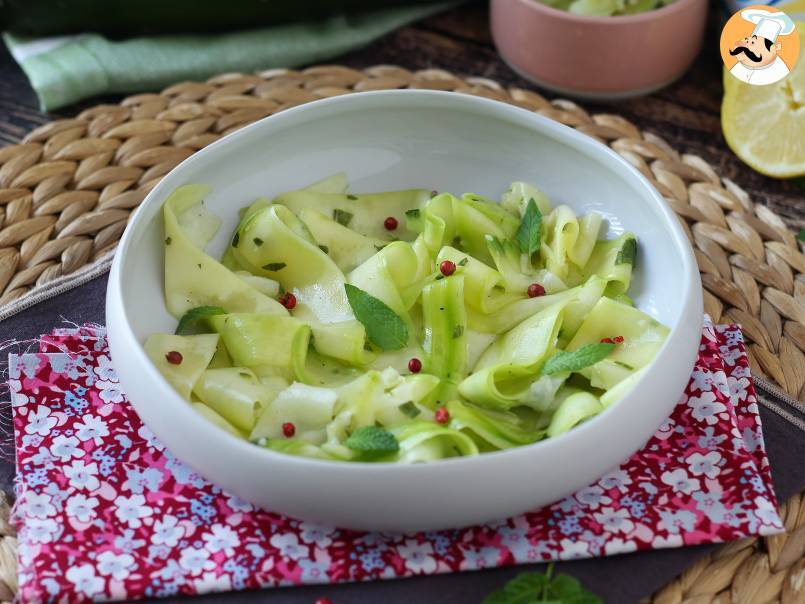 Marynowana cukinia, idealne warzywne carpaccio na lato! - zdjęcie 4
