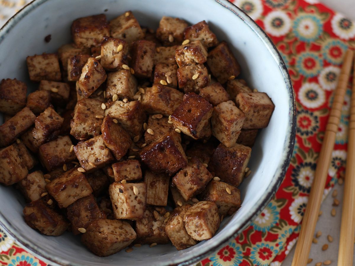 Marynowane tofu o azjatyckich smakach (po tym pokochasz tofu!) - zdjęcie 2