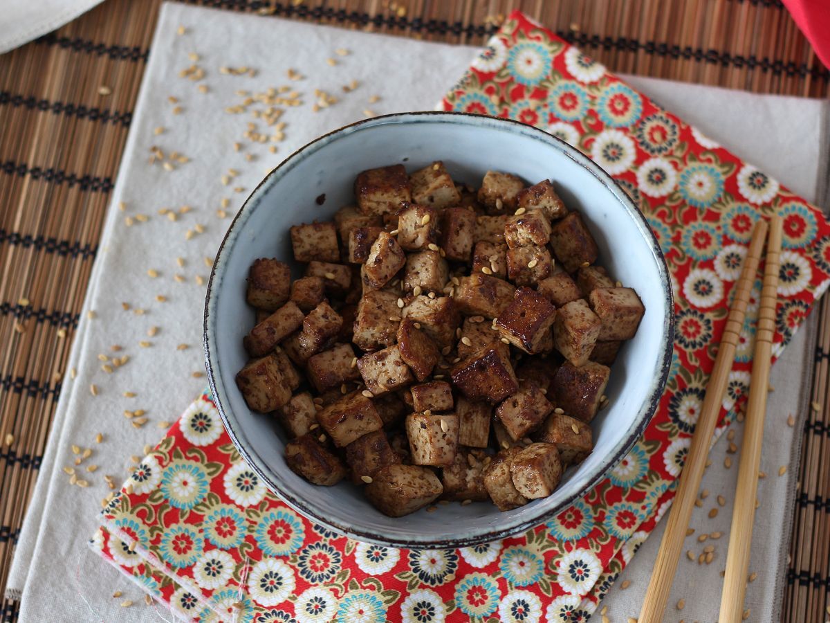 Marynowane tofu o azjatyckich smakach (po tym pokochasz tofu!) - zdjęcie 3
