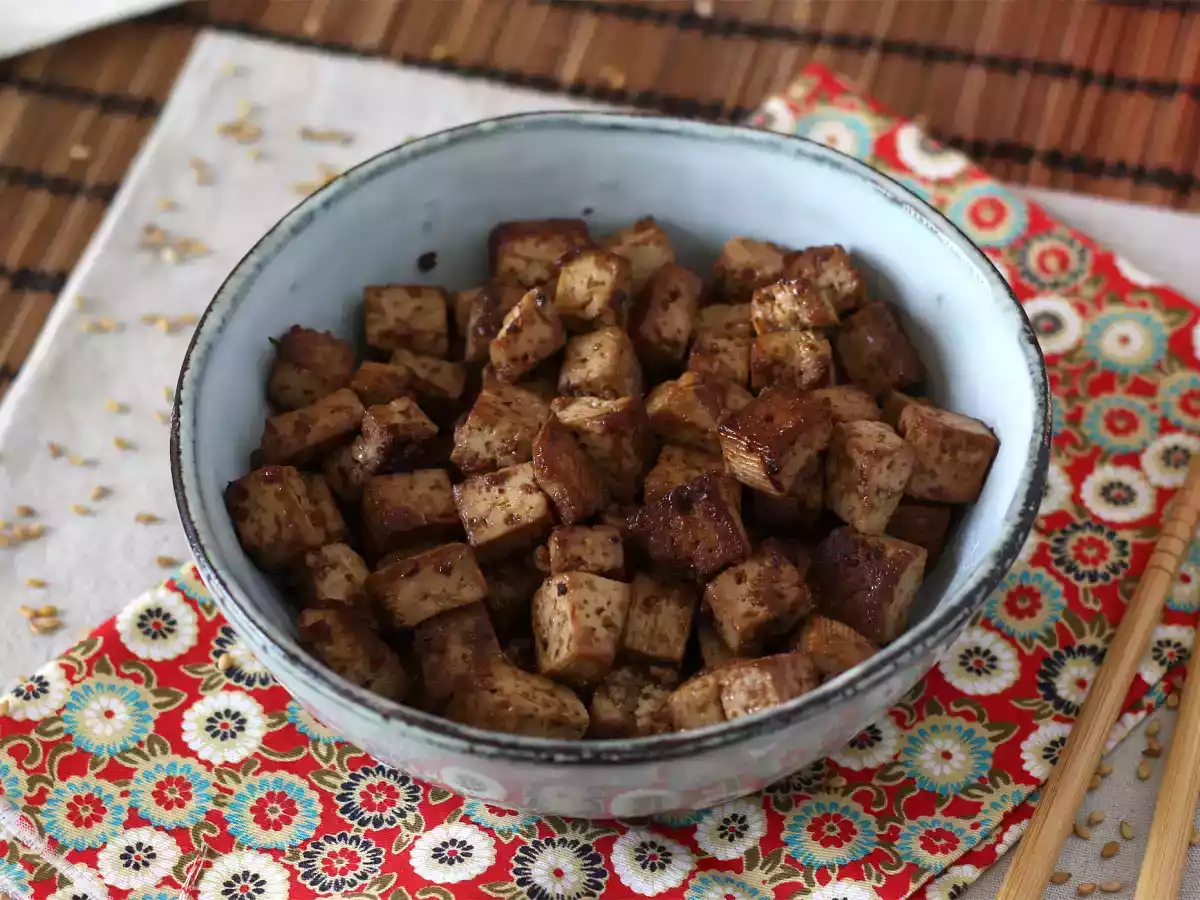 Marynowane tofu o azjatyckich smakach (po tym pokochasz tofu!) - zdjęcie 4