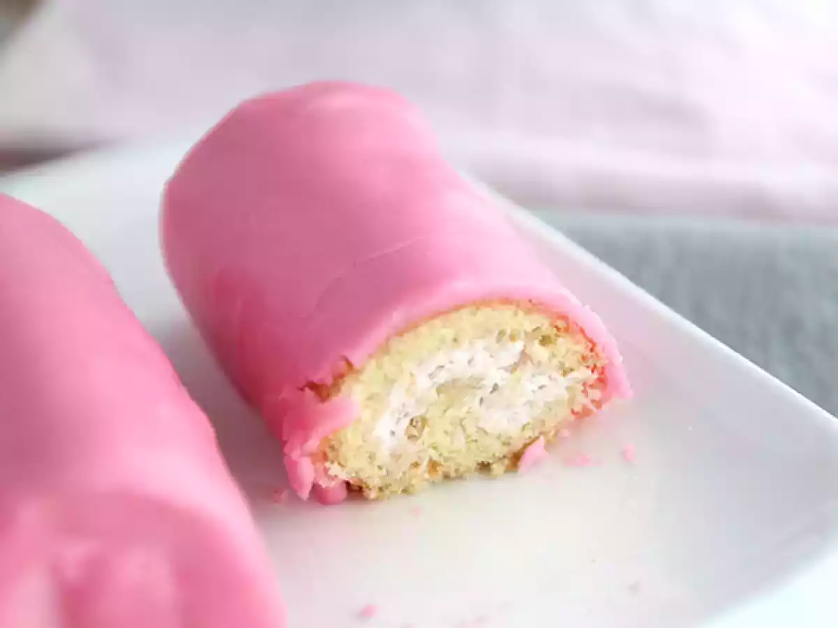 Mini bułeczki truskawkowe, Różowe Pantery - zdjęcie 3