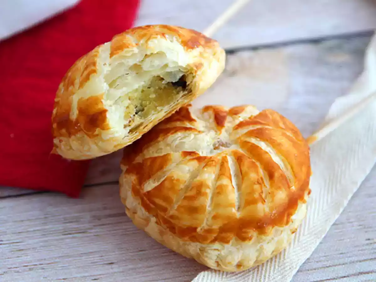 Mini ciastka królewskie z kawałkami czekolady - zdjęcie 3