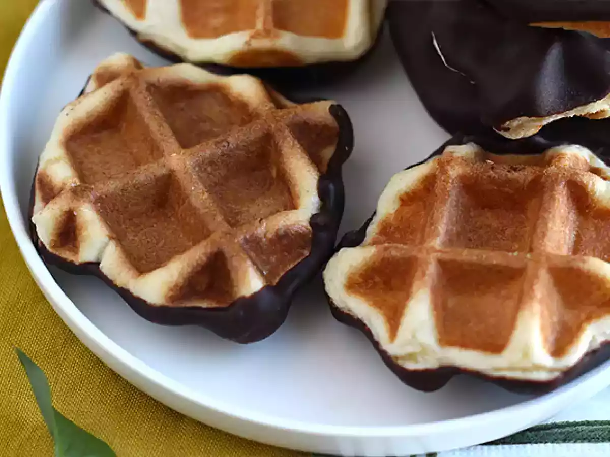 Mini gofry czekoladowe - zdjęcie 3