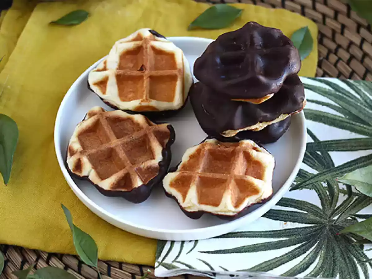 Mini gofry czekoladowe - zdjęcie 4