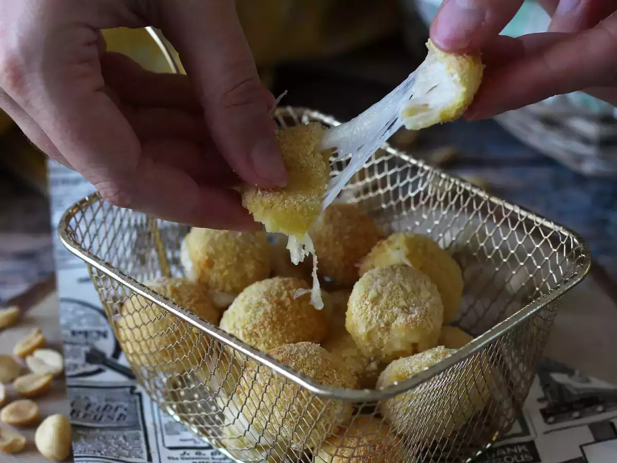 Mini mozzarellki z frytkownicy beztłuszczowej - zdjęcie 2