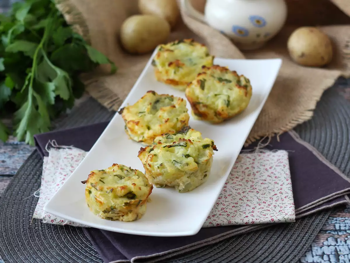 Mini muffinki ziemniaczane – idealny dodatek do obiadu - zdjęcie 2