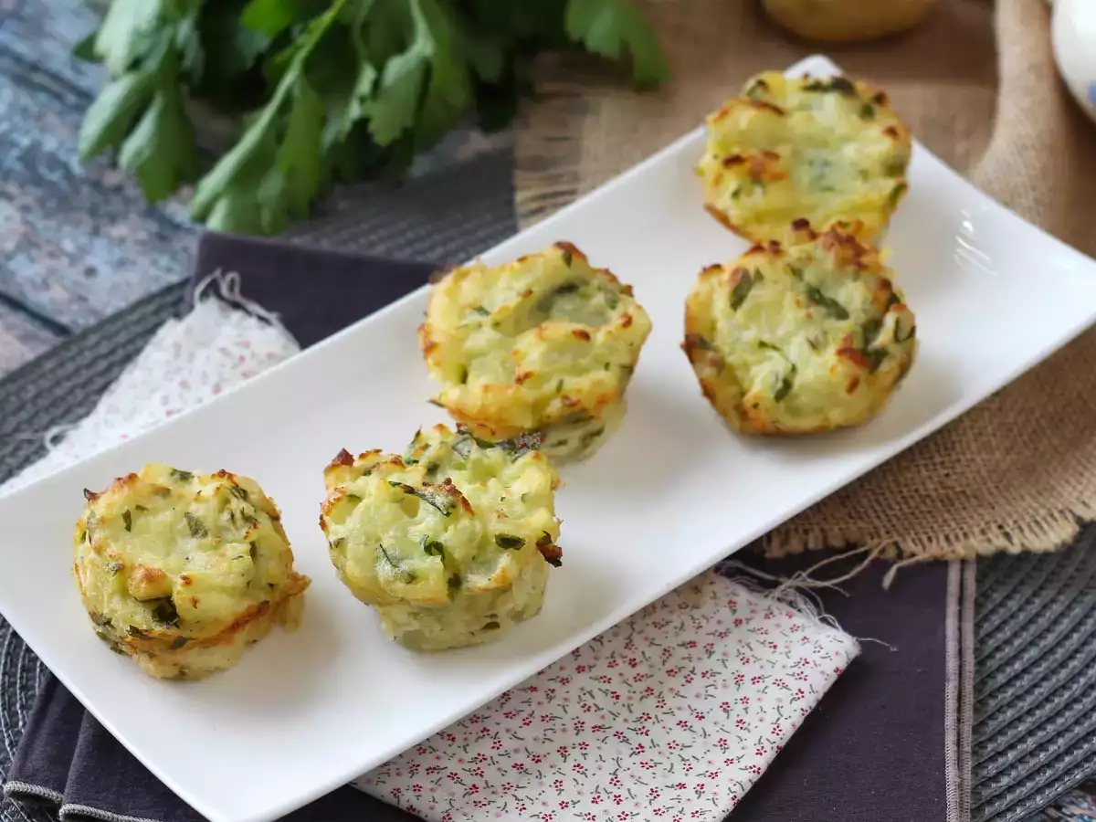 Mini muffinki ziemniaczane – idealny dodatek do obiadu - zdjęcie 4