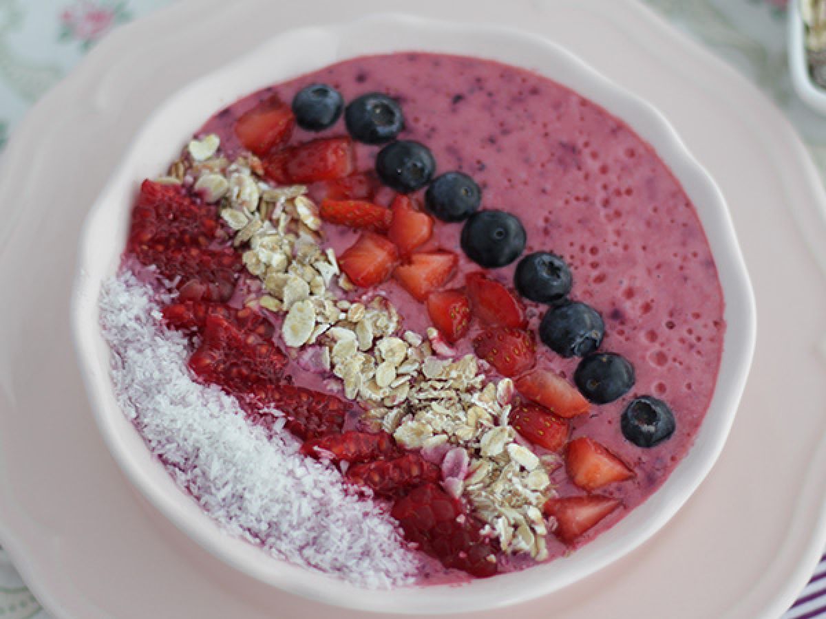 Miska smoothie z owoców leśnych - zdjęcie 2